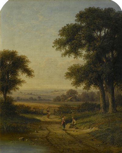 A View in Surrey by Walter Heath Williams